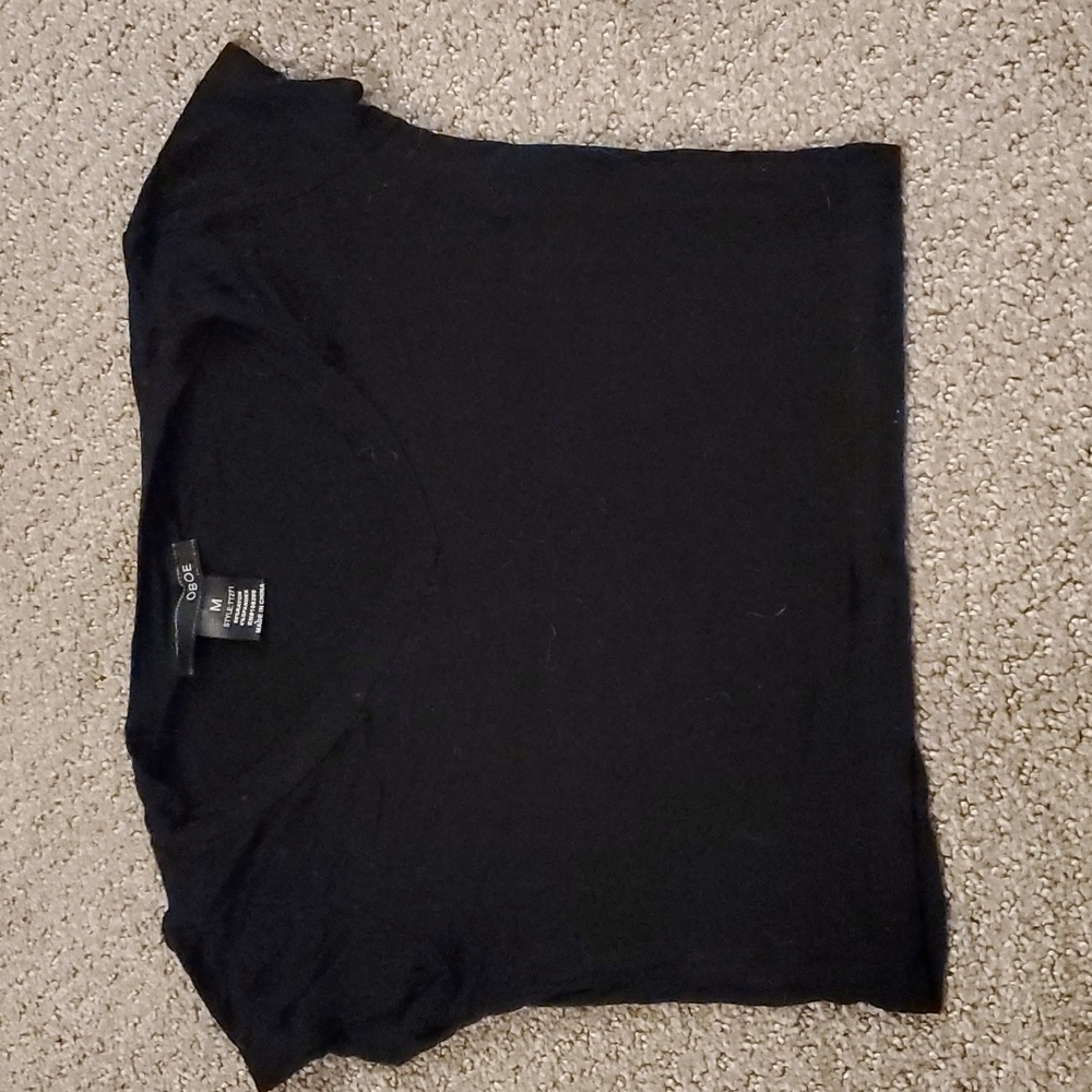 Black Crop top M